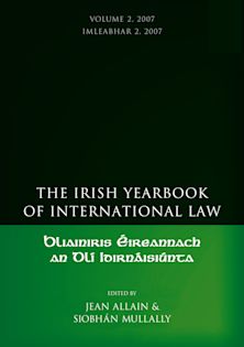 The Irish Yearbook of International Law, Volume 2 2007 cover
