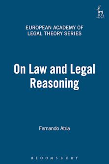 On Law and Legal Reasoning cover