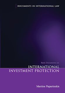 Basic Documents on International Investment Protection cover