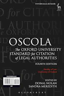 OSCOLA cover