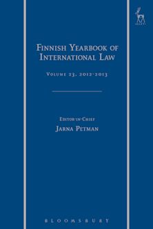Finnish Yearbook of International Law, Volume 23, 2012-2013 cover