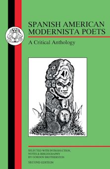 Spanish American Modernista Poets cover