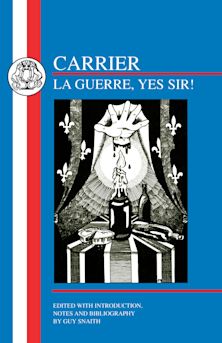 Roch Carrier: La Guerre, Yes Sir! cover