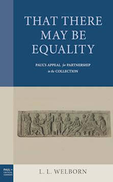 That There May Be Equality cover