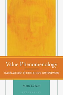 Value Phenomenology cover