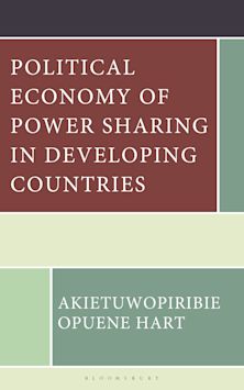 Political Economy of Power Sharing in Developing Countries cover