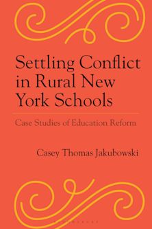 Settling Conflict in Rural New York Schools cover