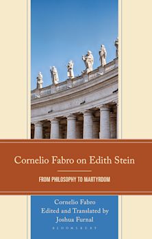 Cornelio Fabro on Edith Stein cover