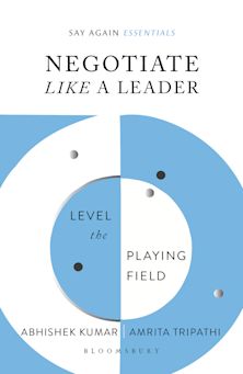 Negotiate Like a Leader cover