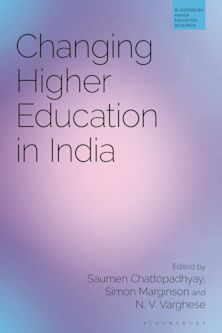 Changing Higher Education in India cover