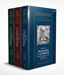 Reception of Jesus in the First Three Centuries cover