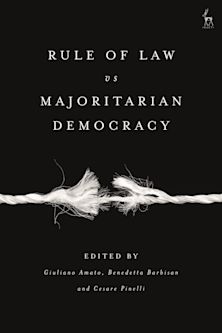 Rule of Law vs Majoritarian Democracy cover