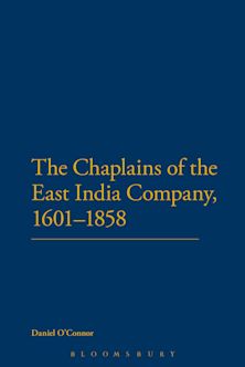 Chaplains of the East India Company, 1601-1858 cover