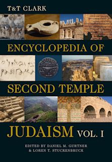 T&T Clark Encyclopedia of Second Temple Judaism Volume One cover