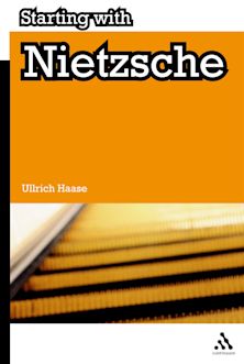 Starting with Nietzsche cover