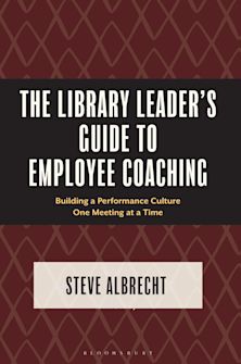 The Library Leader's Guide to Employee Coaching cover