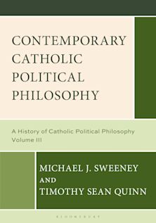 Contemporary Catholic Political Philosophy cover
