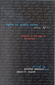 Rights vs. Public Safety after 9/11 cover