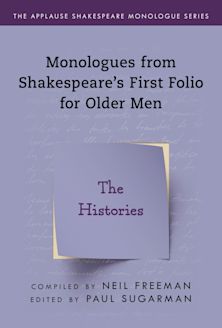 Monologues from Shakespeare’s First Folio for Older Men cover