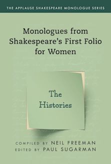 Monologues from Shakespeare’s First Folio for Women cover