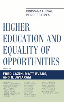 Higher Education and Equality of Opportunity cover