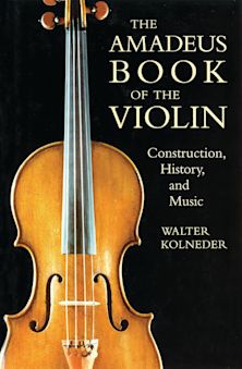 The Amadeus Book of the Violin cover