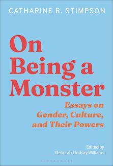 On Being a Monster cover