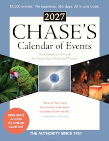 Chase's Calendar of Events 2027 cover