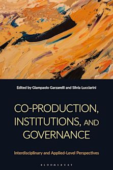 Co-production, Institutions, and Governance cover