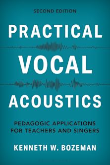 Practical Vocal Acoustics cover