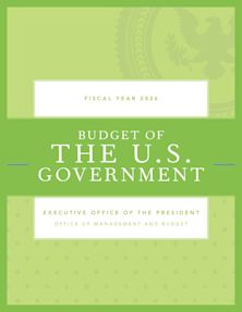 Budget of the United States Government, Fiscal Year 2026 cover