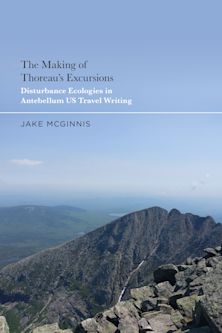 The Making of Thoreau's Excursions cover