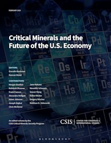 Critical Minerals and the Future of the U.S. Economy cover