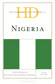 Historical Dictionary of Nigeria cover