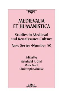 Medievalia et Humanistica, No. 50 cover