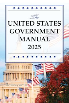 United States Government Manual 2025 cover