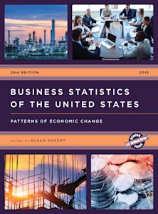 Business Statistics of the United States 2018 cover