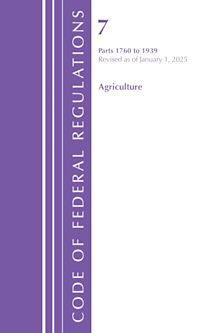 Code of Federal Regulations, Title 07 Agriculture 1760-1939, Revised as of January 1, 2025 cover