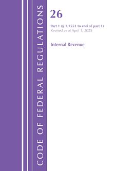 Code of Federal Regulations, Title 26 Internal Revenue 1.1551-End of part 1, Revised as of April 1, 2025 cover
