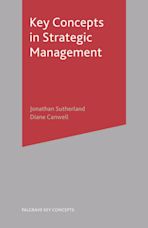 Key Concepts in Strategic Management cover