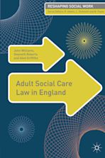 Adult Social Care Law in England cover