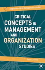 Critical Concepts in Management and Organization Studies cover