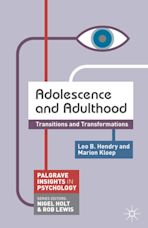 Adolescence and Adulthood cover