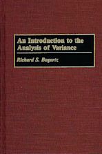 An Introduction to the Analysis of Variance cover