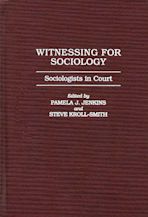 Witnessing for Sociology cover