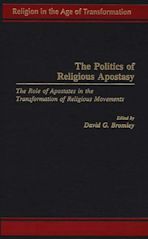 The Politics of Religious Apostasy cover