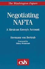 Negotiating NAFTA cover