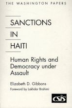 Sanctions In Haiti cover