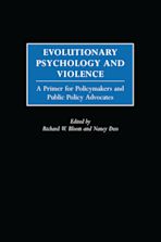 Evolutionary Psychology and Violence cover