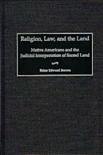 Religion, Law, and the Land cover